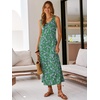 image:imageANRABESS Maxi Dresses for WomenScoop Neck Sleeveless Long Tank DressSummer Casual Sundress for BeachTravel amp VacationGreen White Purple Floral