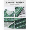 image:imageANRABESS Maxi Dresses for WomenScoop Neck Sleeveless Long Tank DressSummer Casual Sundress for BeachTravel amp VacationGreen White Purple Floral