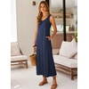 image:imageANRABESS Maxi Dresses for WomenScoop Neck Sleeveless Long Tank DressSummer Casual Sundress for BeachTravel amp VacationNavy Blue