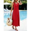 image:imageANRABESS Maxi Dresses for WomenScoop Neck Sleeveless Long Tank DressSummer Casual Sundress for BeachTravel amp VacationRed
