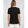 image:imageANRABESS Short Sleeve Sweaters for Women Wool Blend V Neck Sweater Shirts Business Casual Work Tops 2026 Summer OutfitsBlack