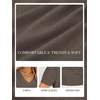 image:imageANRABESS Short Sleeve Sweaters for Women Wool Blend V Neck Sweater Shirts Business Casual Work Tops 2026 Summer OutfitsDrak Taupe