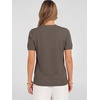 image:imageANRABESS Short Sleeve Sweaters for Women Wool Blend V Neck Sweater Shirts Business Casual Work Tops 2026 Summer OutfitsDrak Taupe