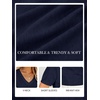 image:imageANRABESS Short Sleeve Sweaters for Women Wool Blend V Neck Sweater Shirts Business Casual Work Tops 2026 Summer OutfitsNavy Blue