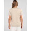 image:imageANRABESS Short Sleeve Sweaters for Women Wool Blend V Neck Sweater Shirts Business Casual Work Tops 2026 Summer OutfitsParchment