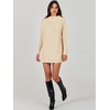 image:imageANRABESS Women Oversized Casual Loose Turtleneck Long Sleeve Slouchy Baggy Knit Tunic Sweaters Pullover 2026 Fall OutfitsApricot