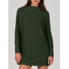 image:imageANRABESS Women Oversized Casual Loose Turtleneck Long Sleeve Slouchy Baggy Knit Tunic Sweaters Pullover 2026 Fall OutfitsArmy Green