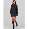 image:imageANRABESS Women Oversized Casual Loose Turtleneck Long Sleeve Slouchy Baggy Knit Tunic Sweaters Pullover 2026 Fall OutfitsBlack