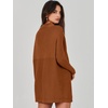 image:imageANRABESS Women Oversized Casual Loose Turtleneck Long Sleeve Slouchy Baggy Knit Tunic Sweaters Pullover 2026 Fall OutfitsBrown
