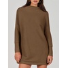 image:imageANRABESS Women Oversized Casual Loose Turtleneck Long Sleeve Slouchy Baggy Knit Tunic Sweaters Pullover 2026 Fall OutfitsCoffee