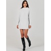 image:imageANRABESS Women Oversized Casual Loose Turtleneck Long Sleeve Slouchy Baggy Knit Tunic Sweaters Pullover 2026 Fall OutfitsGrey