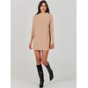image:imageANRABESS Women Oversized Casual Loose Turtleneck Long Sleeve Slouchy Baggy Knit Tunic Sweaters Pullover 2026 Fall OutfitsKhaki
