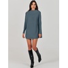 image:imageANRABESS Women Oversized Casual Loose Turtleneck Long Sleeve Slouchy Baggy Knit Tunic Sweaters Pullover 2026 Fall OutfitsNavy Blue