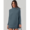 image:imageANRABESS Women Oversized Casual Loose Turtleneck Long Sleeve Slouchy Baggy Knit Tunic Sweaters Pullover 2026 Fall OutfitsNavy Blue