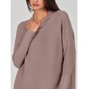 image:imageANRABESS Women Oversized Casual Loose Turtleneck Long Sleeve Slouchy Baggy Knit Tunic Sweaters Pullover 2026 Fall OutfitsNutmeg