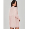 image:imageANRABESS Women Oversized Casual Loose Turtleneck Long Sleeve Slouchy Baggy Knit Tunic Sweaters Pullover 2026 Fall OutfitsPink