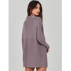 image:imageANRABESS Women Oversized Casual Loose Turtleneck Long Sleeve Slouchy Baggy Knit Tunic Sweaters Pullover 2026 Fall OutfitsPurple