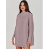 image:imageANRABESS Women Oversized Casual Loose Turtleneck Long Sleeve Slouchy Baggy Knit Tunic Sweaters Pullover 2026 Fall OutfitsRed Apricot