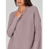 image:imageANRABESS Women Oversized Casual Loose Turtleneck Long Sleeve Slouchy Baggy Knit Tunic Sweaters Pullover 2026 Fall OutfitsRed Apricot