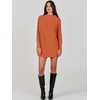 image:imageANRABESS Women Oversized Casual Loose Turtleneck Long Sleeve Slouchy Baggy Knit Tunic Sweaters Pullover 2026 Fall OutfitsRust Orange