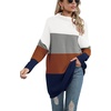 image:imageANRABESS Women Oversized Casual Loose Turtleneck Long Sleeve Slouchy Baggy Knit Tunic Sweaters Pullover 2026 Fall OutfitsWhite Gray