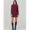 image:imageANRABESS Women Oversized Casual Loose Turtleneck Long Sleeve Slouchy Baggy Knit Tunic Sweaters Pullover 2026 Fall OutfitsWine Red
