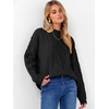 image:imageANRABESS Women Oversized Chunky Cable Knitted Vintage Sweater 2026 Fall Winter OutfitsBlack