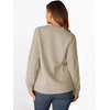 image:imageANRABESS Women Oversized Chunky Cable Knitted Vintage Sweater 2026 Fall Winter OutfitsKhaki