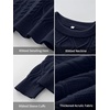 image:imageANRABESS Women Oversized Chunky Cable Knitted Vintage Sweater 2026 Fall Winter OutfitsNavy Blue