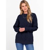 image:imageANRABESS Women Oversized Chunky Cable Knitted Vintage Sweater 2026 Fall Winter OutfitsNavy Blue