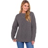 image:imageANRABESS Women Oversized Chunky Cable Knitted Vintage Sweater 2026 Fall Winter OutfitsNutmeg