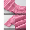 image:imageANRABESS Women Oversized Chunky Cable Knitted Vintage Sweater 2026 Fall Winter OutfitsPink
