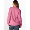 image:imageANRABESS Women Oversized Chunky Cable Knitted Vintage Sweater 2026 Fall Winter OutfitsPink