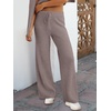 image:imageANRABESS Women Two Piece Outfits Sweater Sets Lounge Waffle Knit Pullover Matching Wide Leg Pants Tracksuit 2026 Fall FashionCamel