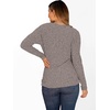 image:imageANRABESS Womens Long Sleeve Tunic Top 2026 Fall Sweaters Lightweight Ribbed Knit Buttons Shirts Casual Work OutfitsCool Ash Brown