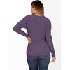 image:imageANRABESS Womens Long Sleeve Tunic Top 2026 Fall Sweaters Lightweight Ribbed Knit Buttons Shirts Casual Work OutfitsPurple