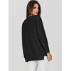 image:imageANRABESS Womens Oversized Batwing Long Sleeve Ribbed Knit Sweaters 2026 Fall OutfitsBlack