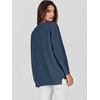 image:imageANRABESS Womens Oversized Batwing Long Sleeve Ribbed Knit Sweaters 2026 Fall OutfitsDusty Blue