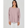 image:imageANRABESS Womens Oversized Batwing Long Sleeve Ribbed Knit Sweaters 2026 Fall OutfitsPink