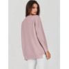 image:imageANRABESS Womens Oversized Batwing Long Sleeve Ribbed Knit Sweaters 2026 Fall OutfitsPink