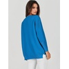 image:imageANRABESS Womens Oversized Batwing Long Sleeve Ribbed Knit Sweaters 2026 Fall OutfitsRoyal Blue