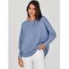 image:imageANRABESS Womens Oversized Batwing Long Sleeve Ribbed Knit Sweaters 2026 Fall OutfitsSmoky Blue