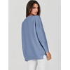 image:imageANRABESS Womens Oversized Batwing Long Sleeve Ribbed Knit Sweaters 2026 Fall OutfitsSmoky Blue
