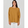 image:imageANRABESS Womens Oversized Batwing Long Sleeve Ribbed Knit Sweaters 2026 Fall OutfitsYellow