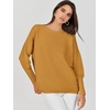 image:imageANRABESS Womens Oversized Batwing Long Sleeve Ribbed Knit Sweaters 2026 Fall OutfitsYellow