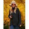 image:imageANRABESS Womens Oversized Turtleneck Batwing Long Sleeve Casual Cozy Baggy Knit Pullover Tunic Sweater 2026 Fall OutfitsBlack