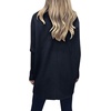 image:imageANRABESS Womens Oversized Turtleneck Batwing Long Sleeve Casual Cozy Baggy Knit Pullover Tunic Sweater 2026 Fall OutfitsBlack