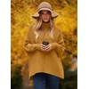 image:imageANRABESS Womens Oversized Turtleneck Batwing Long Sleeve Casual Cozy Baggy Knit Pullover Tunic Sweater 2026 Fall OutfitsCamel