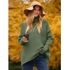 image:imageANRABESS Womens Oversized Turtleneck Batwing Long Sleeve Casual Cozy Baggy Knit Pullover Tunic Sweater 2026 Fall OutfitsCeladon