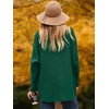 image:imageANRABESS Womens Oversized Turtleneck Batwing Long Sleeve Casual Cozy Baggy Knit Pullover Tunic Sweater 2026 Fall OutfitsGreen